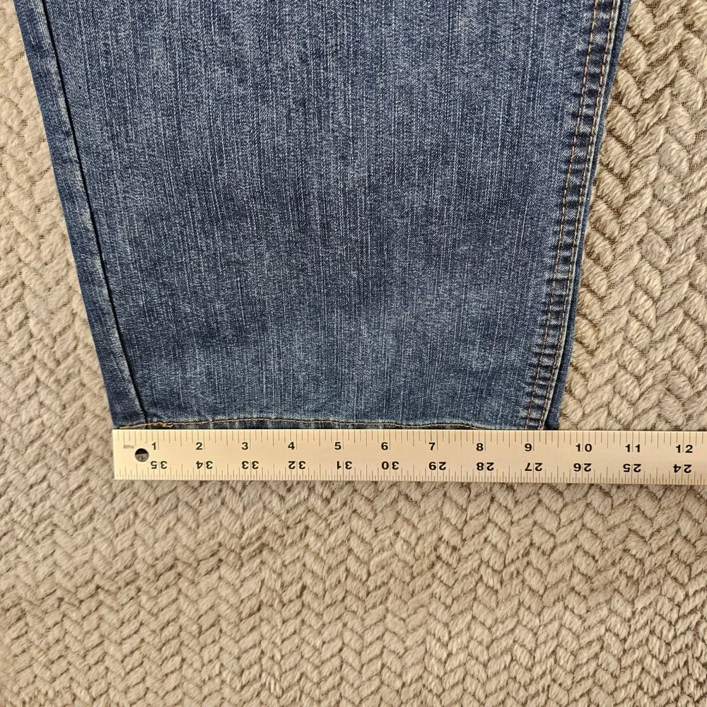 Wrangler Mens Blue‎ Cargo Jeans Relaxed Fit Medium Wash 44x30 1070LGWDS